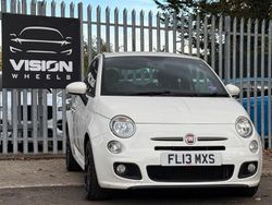 White Used 2013 Fiat 500 S Hatchback | £2,695 (Fair price)