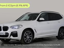 White Used 2019 BMW X3 M Sport SUV | £24,782 (Fair price)