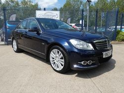 Blue Used 2011 Mercedes C220 Elegance Sedan | £3,995 (A bit pricey)