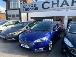 Blue Used 2017 Ford Focus Titanium X Hatchback | £6,000 (Fair price)