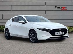 White Used 2021 Mazda 3 Inclusive Hatchback | £15,450 (Fair price)