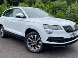 White Used 2022 Skoda Karoq SE Drive SUV | £16,533 (Fair price)