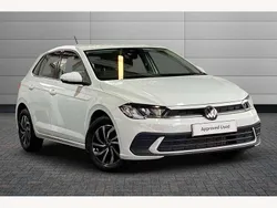 White Used 2024 VW Polo Life Hatchback | £18,101 (Fair price)