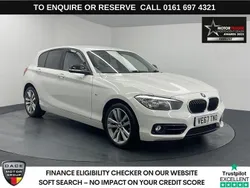 White Used 2017 BMW 118 Sport Line Hatchback | £9,440 (Super price)