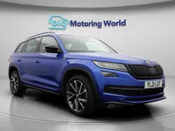 Blue Used 2021 Skoda Kodiaq SportLine SUV | £24,100 (A bit pricey)