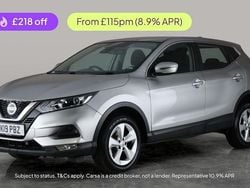 Silver Used 2019 Nissan Qashqai Acenta Premium SUV | £9,664 (Good price)