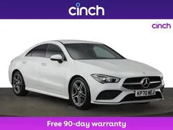 White Used 2020 Mercedes CLA220 AMG Line Premium Sedan | £21,699 (Fair price)
