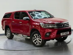 Red Used 2017 Toyota HiLux Pickup | £13,495 (A bit pricey)