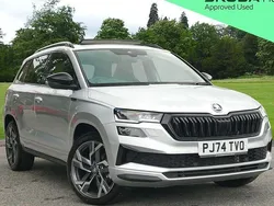 Silver Used 2025 Skoda Karoq SportLine SUV | £32,995 (A bit pricey)