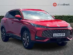 Tri coat dynamic red Used 2024 MG HS Trophy SUV | £23,400