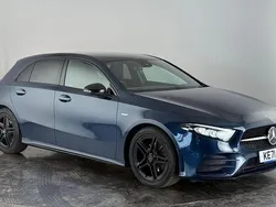 Blue Used 2022 Mercedes A200 AMG Line Premium Hatchback | £21,550 (A bit pricey)