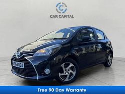 Black Used 2014 Toyota Yaris Hybrid Hatchback | £9,285 (A bit pricey)