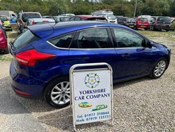 Blue Used 2015 Ford Focus Titanium Hatchback | £3,895 (A bit pricey)