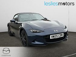 Blue New 2025 Mazda MX5 Exclusive-Line Cabriolet | £27,999 (Fair price)