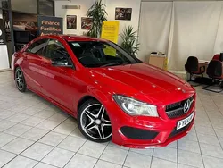 Red Used 2014 Mercedes CLA220 AMG Sedan | £6,992 (Expensive)