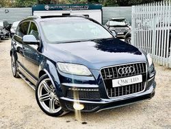 Blue Used 2014 Audi Q7 S-line plus SUV | £14,450 (A bit pricey)