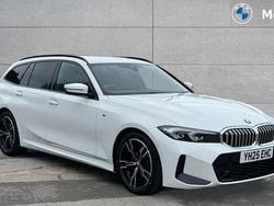 White Used 2025 BMW 320 M Sport Estate | £32,890 (Fair price)