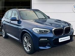 Blue Used 2019 BMW X3 M Sport SUV | £20,154 (Fair price)
