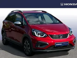 Premium plus paint crystal red Used 2022 Honda Jazz Hybrid Hatchback | £16,681 (Fair price)
