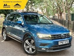 Blue Used 2017 VW Tiguan SEL SUV | £11,495 (Fair price)