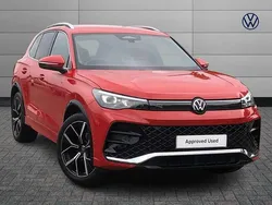 Red Used 2024 VW Tiguan R-line SUV | £33,350 (A bit pricey)
