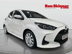 White Used 2022 Toyota Yaris Hatchback | £17,759 (A bit pricey)