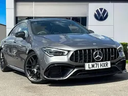 Grey Used 2021 Mercedes CLA45 AMG Coupe | £43,119 (Fair price)