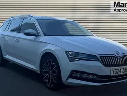 White Used 2024 Skoda Superb LAURIN & KLEMENT Estate | £32,290 (Expensive)