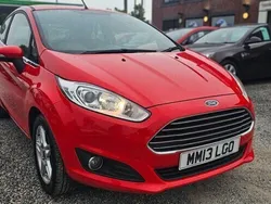 Red Used 2013 Ford Fiesta Zetec Hatchback | £4,499 (Fair price)