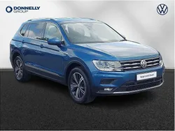 Blue Used 2019 VW Tiguan Allspace SE SUV | £17,990 (Fair price)