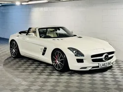 White Used 2012 Mercedes SLS AMG Cabriolet | £104,989