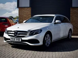 White Used 2018 Mercedes E220 SE Estate | £12,895 (Good price)
