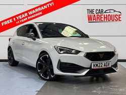 White Used 2022 Cupra Leon VZ2 Hatchback | £23,499 (Fair price)
