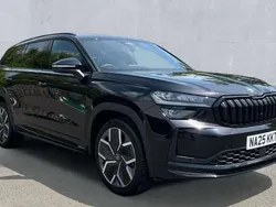 Black New 2025 Skoda Kodiaq SportLine SUV | £41,190 (Expensive)