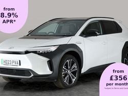 White Used 2022 Toyota bZ4X Edition SUV | £27,402 (Fair price)