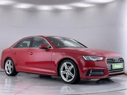 Red Used 2018 Audi A4 S-Line Sedan | £11,190 (Good price)