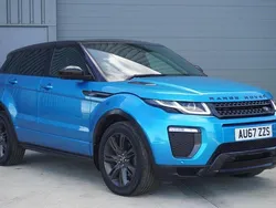 Blue Used 2017 Land Rover Range Rover evoque Landmark SUV | £12,495 (Fair price)