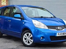 Blue Used 2011 Nissan Note Acenta MPV | £2,195 (Fair price)