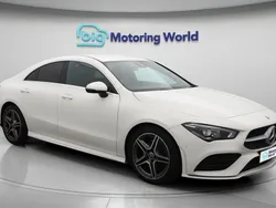 White Used 2019 Mercedes CLA200 AMG line Coupe | £20,700 (Good price)