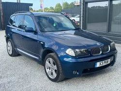 Blue Used 2004 BMW X3 Sport Line SUV | £2,990 (Expensive)