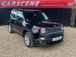 Black Used 2016 Jeep Renegade Longitude SUV | £6,799 (Fair price)