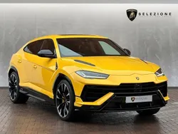 Giallo auge Used 2023 Lamborghini Urus SUV | £229,950 (Expensive)