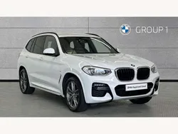 White Used 2021 BMW X3 M Sport SUV | £32,990 (Fair price)