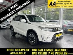 White Used 2021 Suzuki Vitara SZ5 SUV | £15,195 (Fair price)
