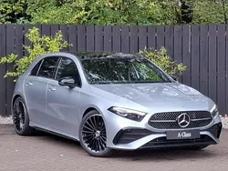 Silver New 2025 Mercedes A180 AMG Line Premium Plus Hatchback | £36,898