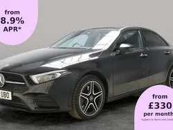 Black Used 2022 Mercedes A250 AMG Line Premium Plus Sedan | £22,853 (Fair price)