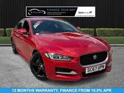 Red Used 2018 Jaguar XE R-Sport Sedan | £10,795 (Fair price)