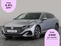 Silver Used 2021 VW Arteon R-line Estate | £22,990 (Good price)