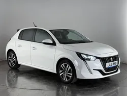 White Used 2021 Peugeot 208 Allure Premium Hatchback | £14,050 (Fair price)