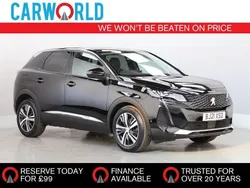 Black Used 2021 Peugeot 3008 Allure Hatchback | £14,900 (Fair price)